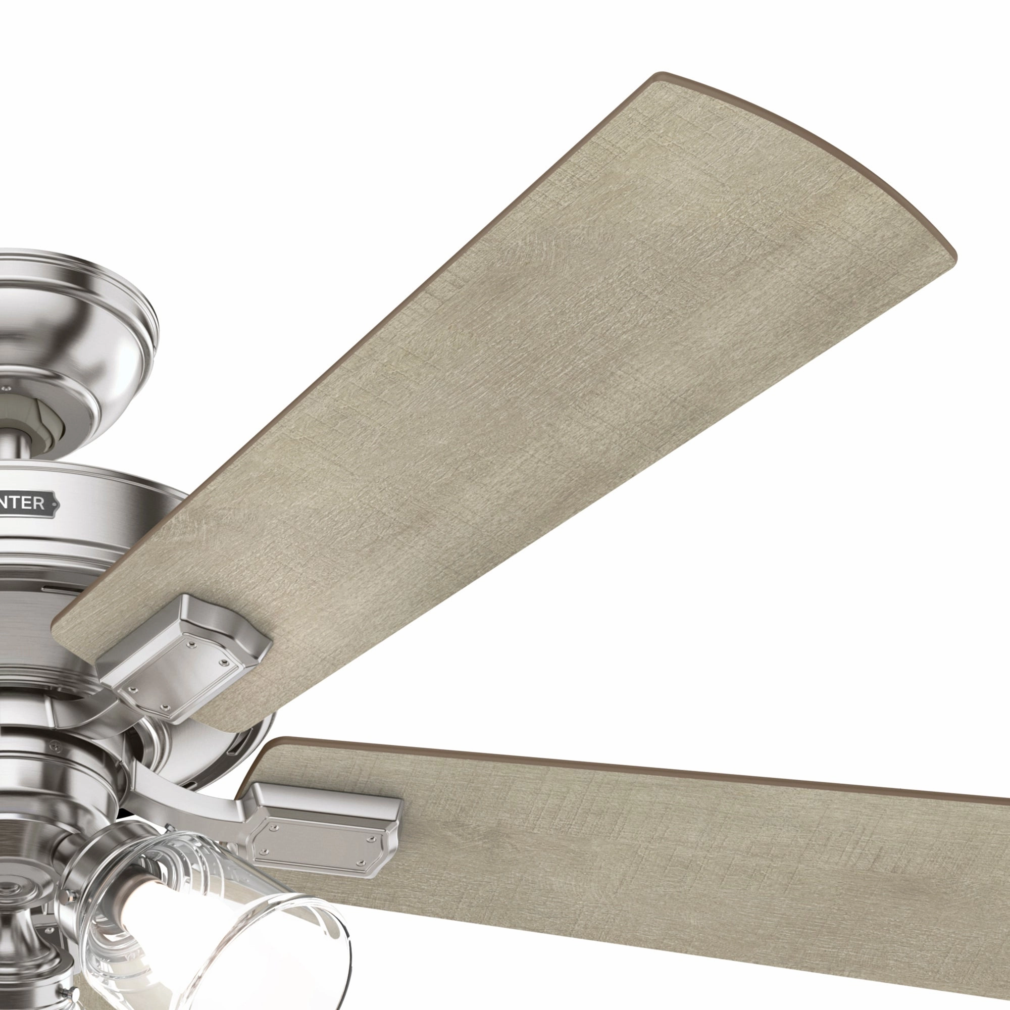 Crestfield 52"Ceiling Fan Brushed Nickel