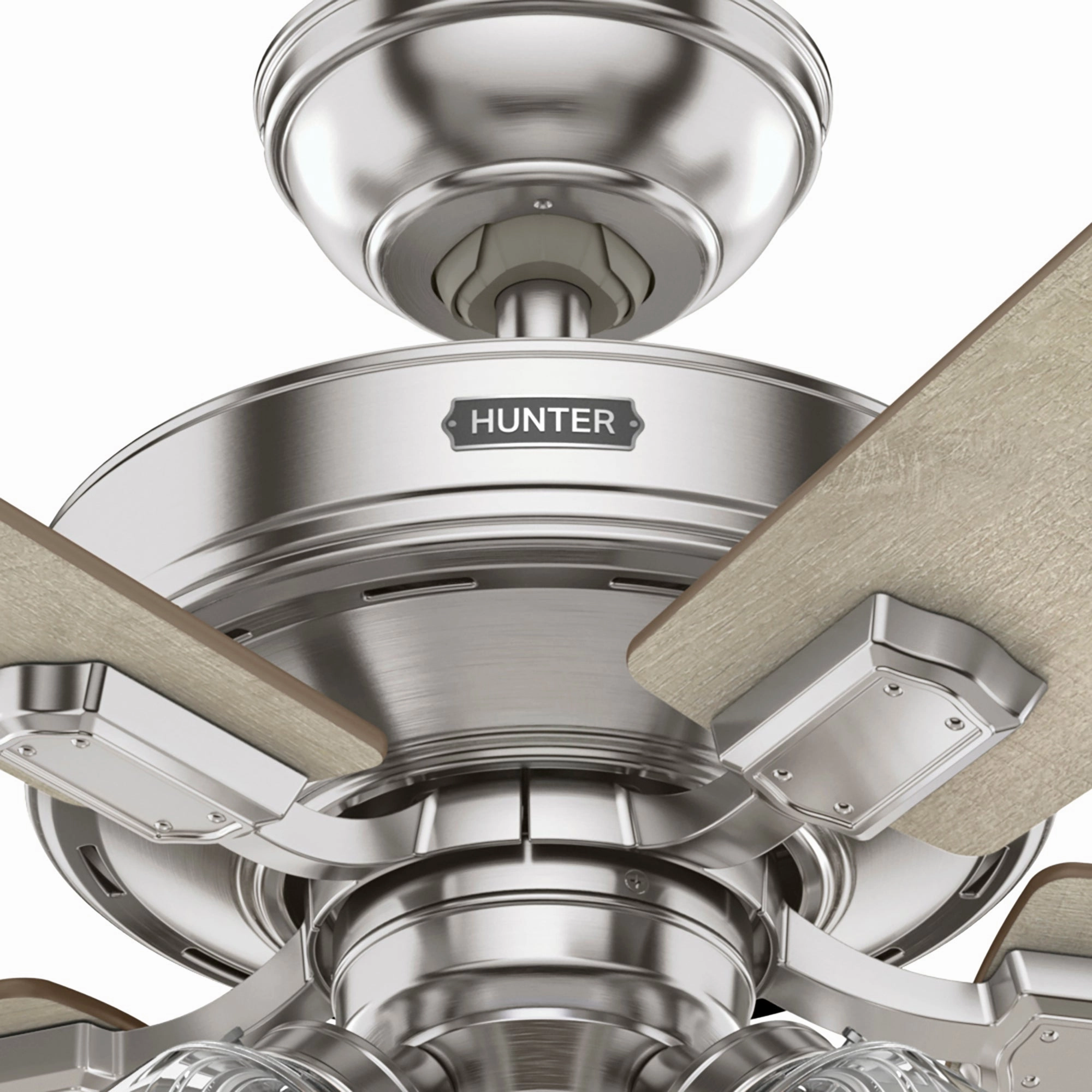 Crestfield 52"Ceiling Fan Brushed Nickel