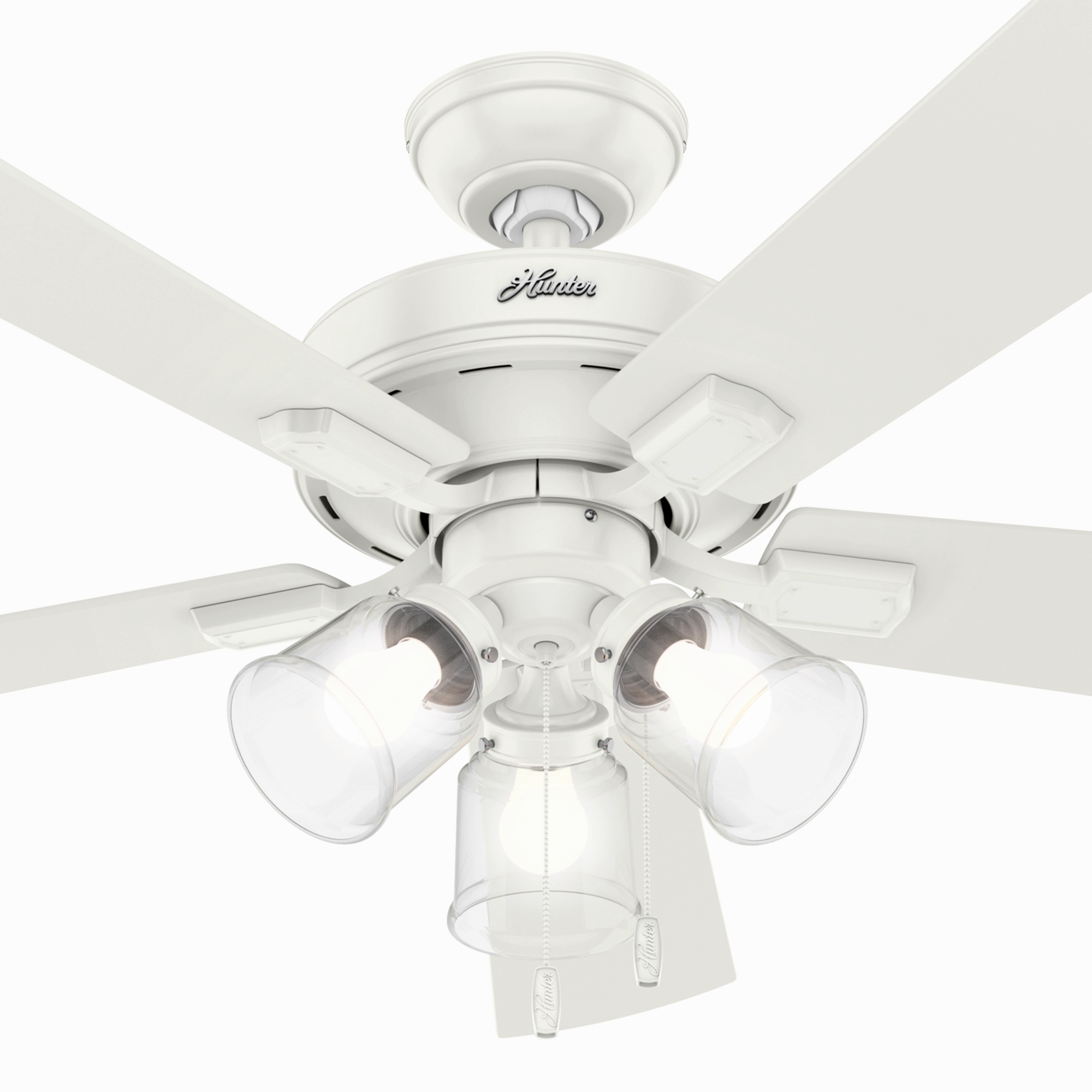 Crestfield 52"Ceiling Fan Fresh White