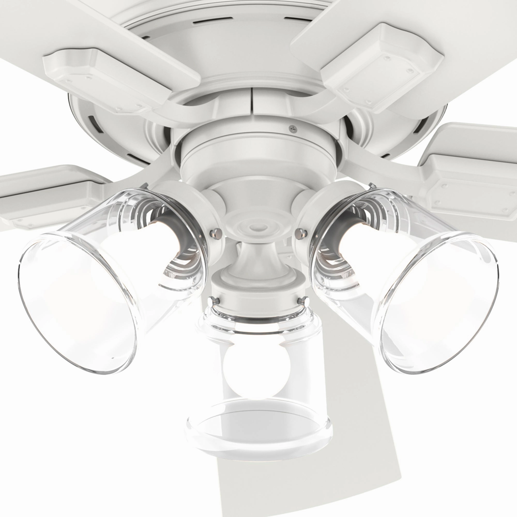 Crestfield 52"Ceiling Fan Fresh White