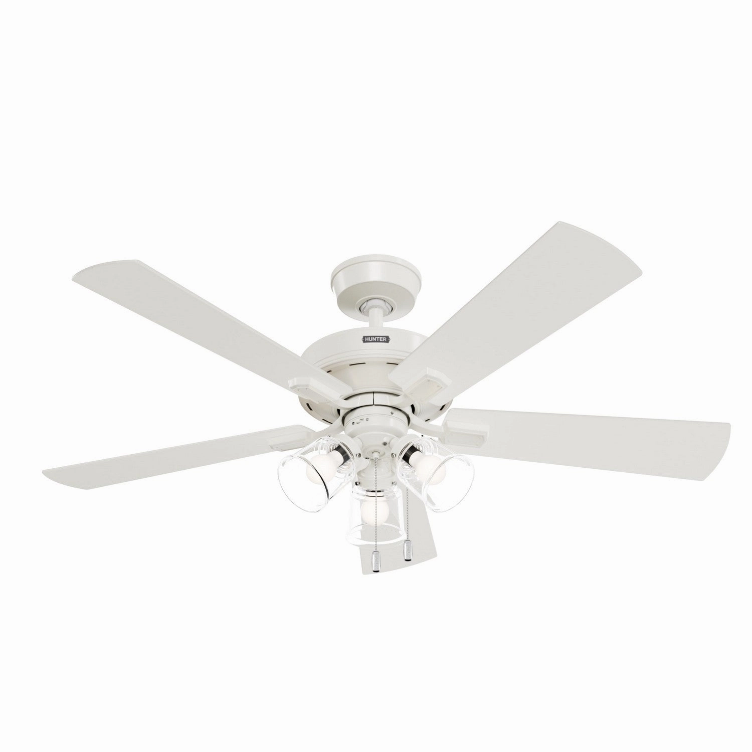 Crestfield 52"Ceiling Fan Fresh White affordable medium fans for summer