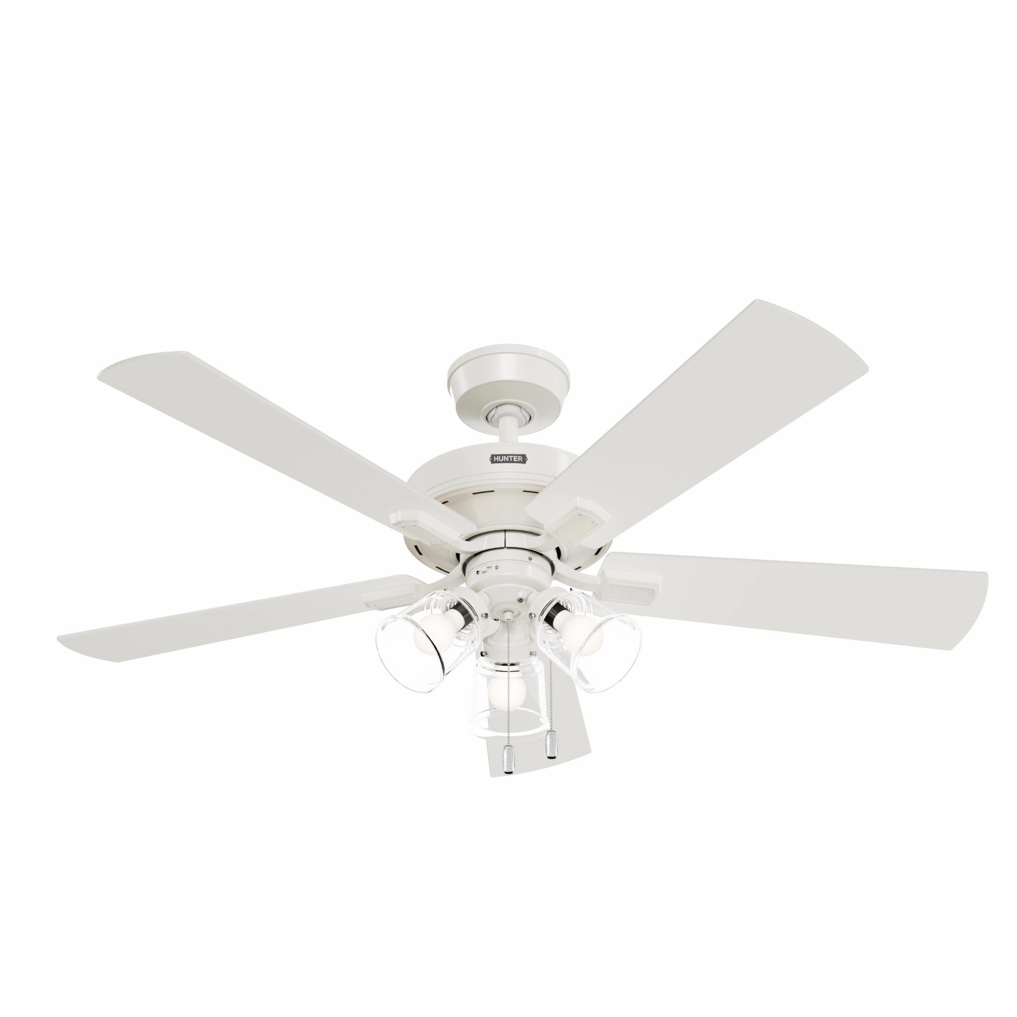 Crestfield 52"Ceiling Fan Fresh White