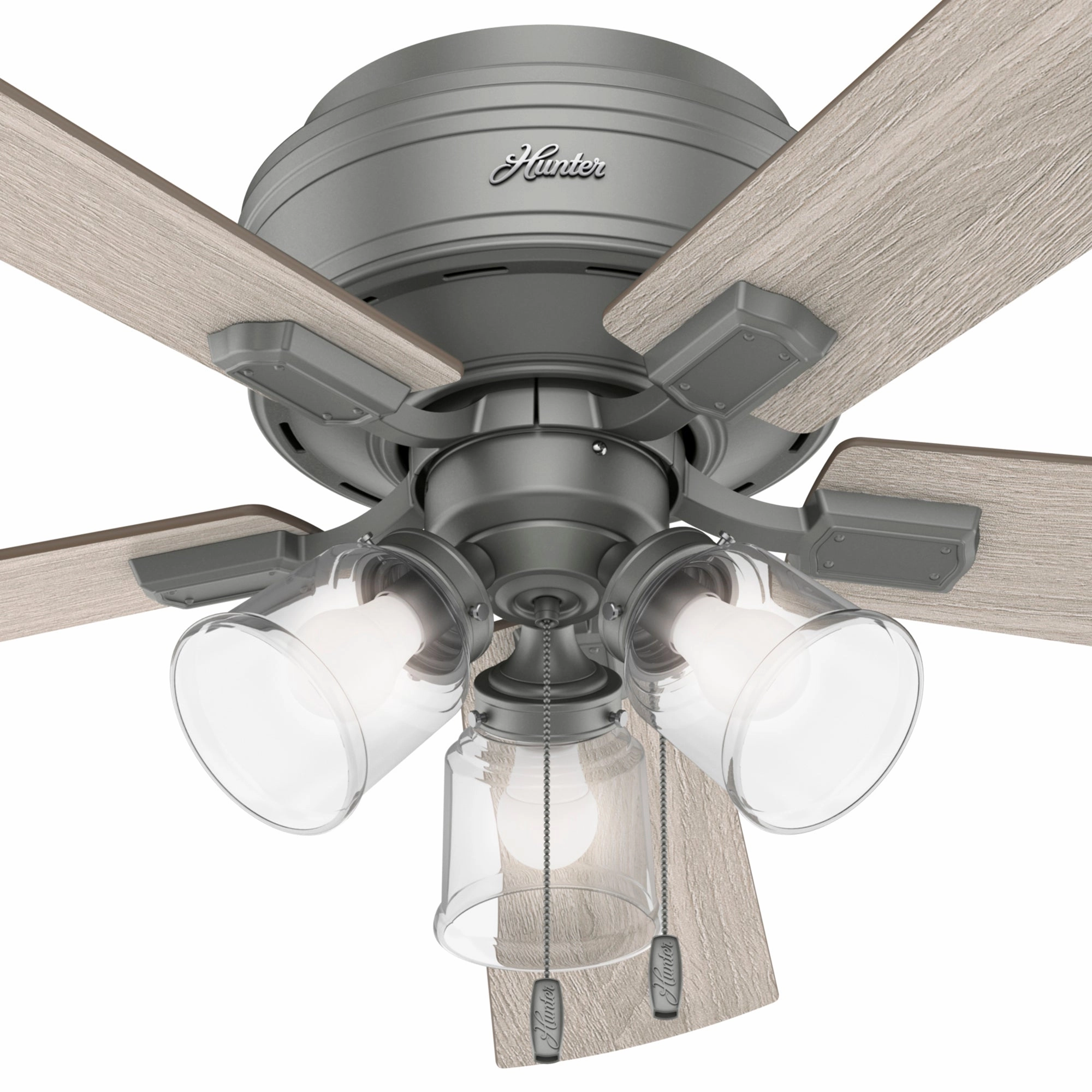 Crestfield 52"Ceiling Fan Matte Silver