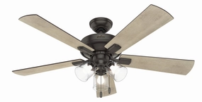 Crestfield 52"Ceiling Fan Noble Bronze medium size fans for home ventilation