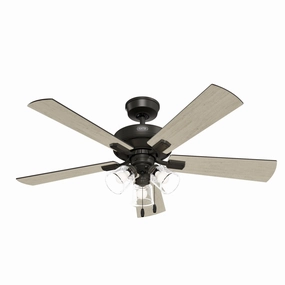 Crestfield 52"Ceiling Fan Noble Bronze portable medium fans with handle design