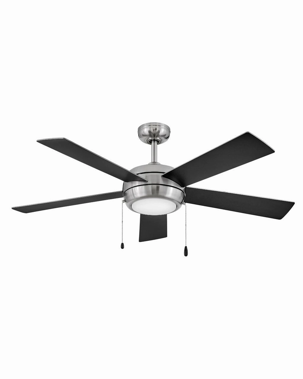 Croft 52"Ceiling Fan Brushed Nickel quiet medium fans for living room use