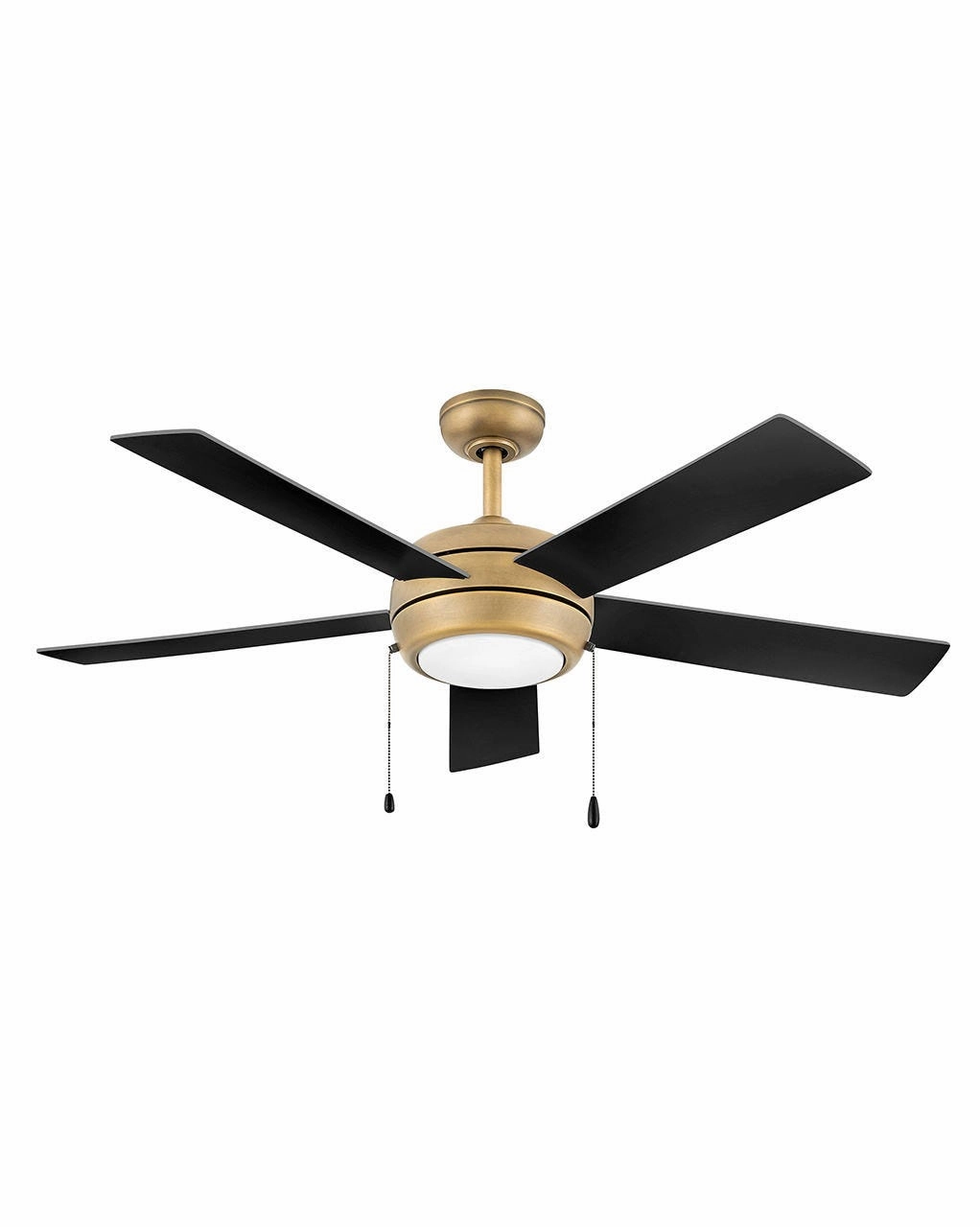Croft 52"Ceiling Fan Heritage Brass compact medium fans for desks and counters