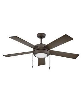 Croft 52"Ceiling Fan Metallic Matte Bronze compact medium fans for desks and counters