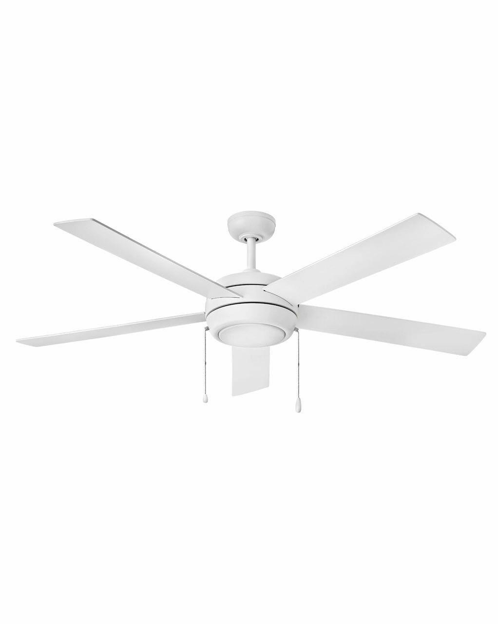 Croft 60"Ceiling Fan Chalk White quiet medium fans for living room use