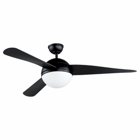 Cupola 2-Light LED 52" Ceiling Fan quiet ceiling fans with remote control