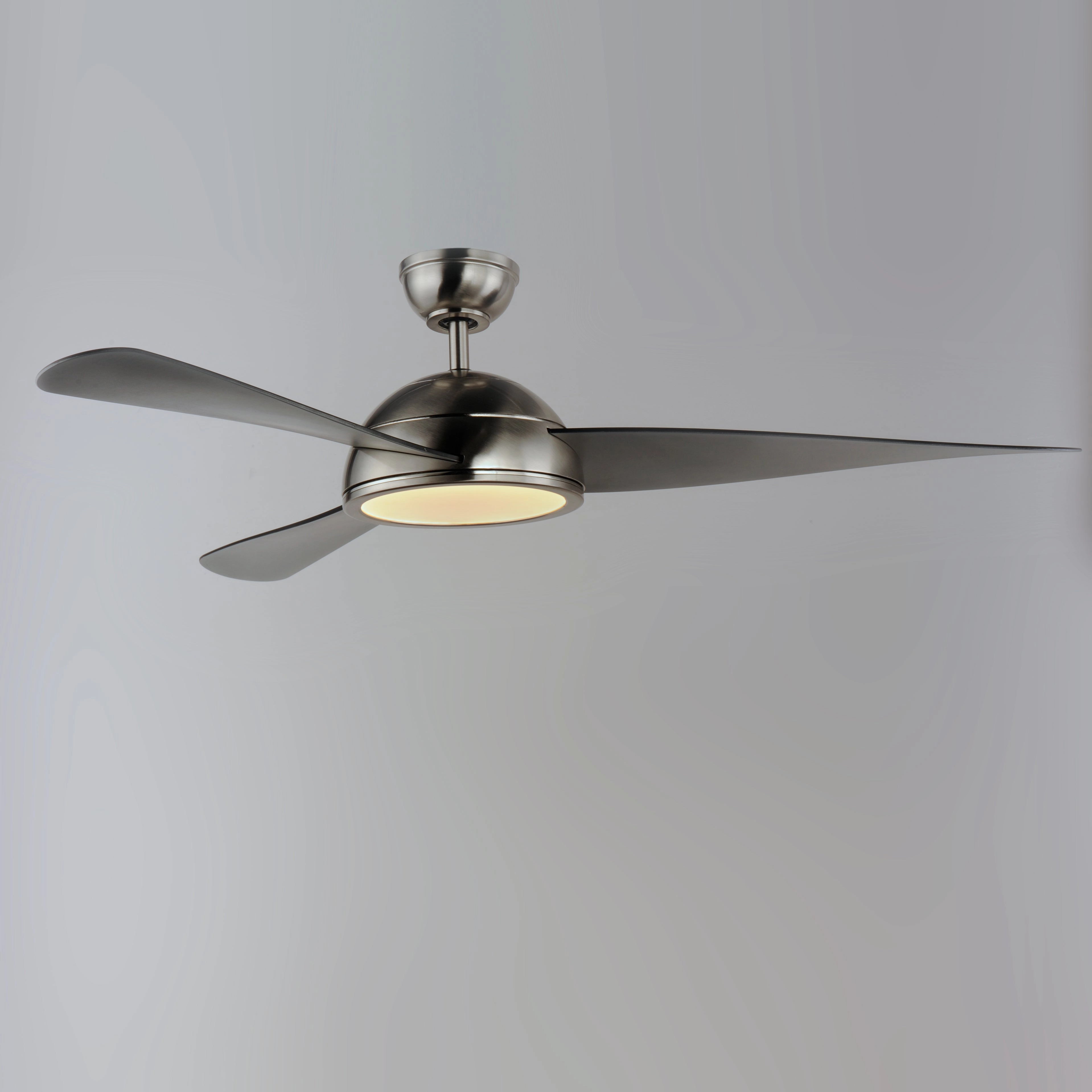 Cupola 52"Ceiling Fan Satin Nickel
