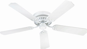 Custom Hugger 42"Ceiling Fan White space-saving huggers with modern style