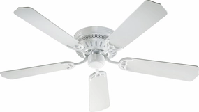 Custom Hugger 52"Ceiling Fan White space-saving huggers with modern style