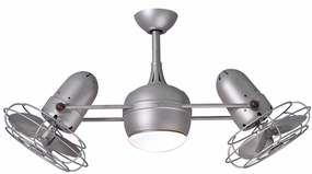 Dagny 41"Ceiling Fan Brushed Nickel quiet small fans for desk or nightstand