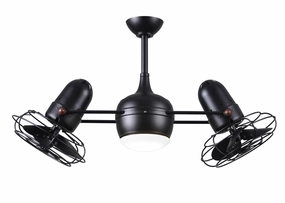 Dagny 41"Ceiling Fan Matte Black small electric fans for personal cooling