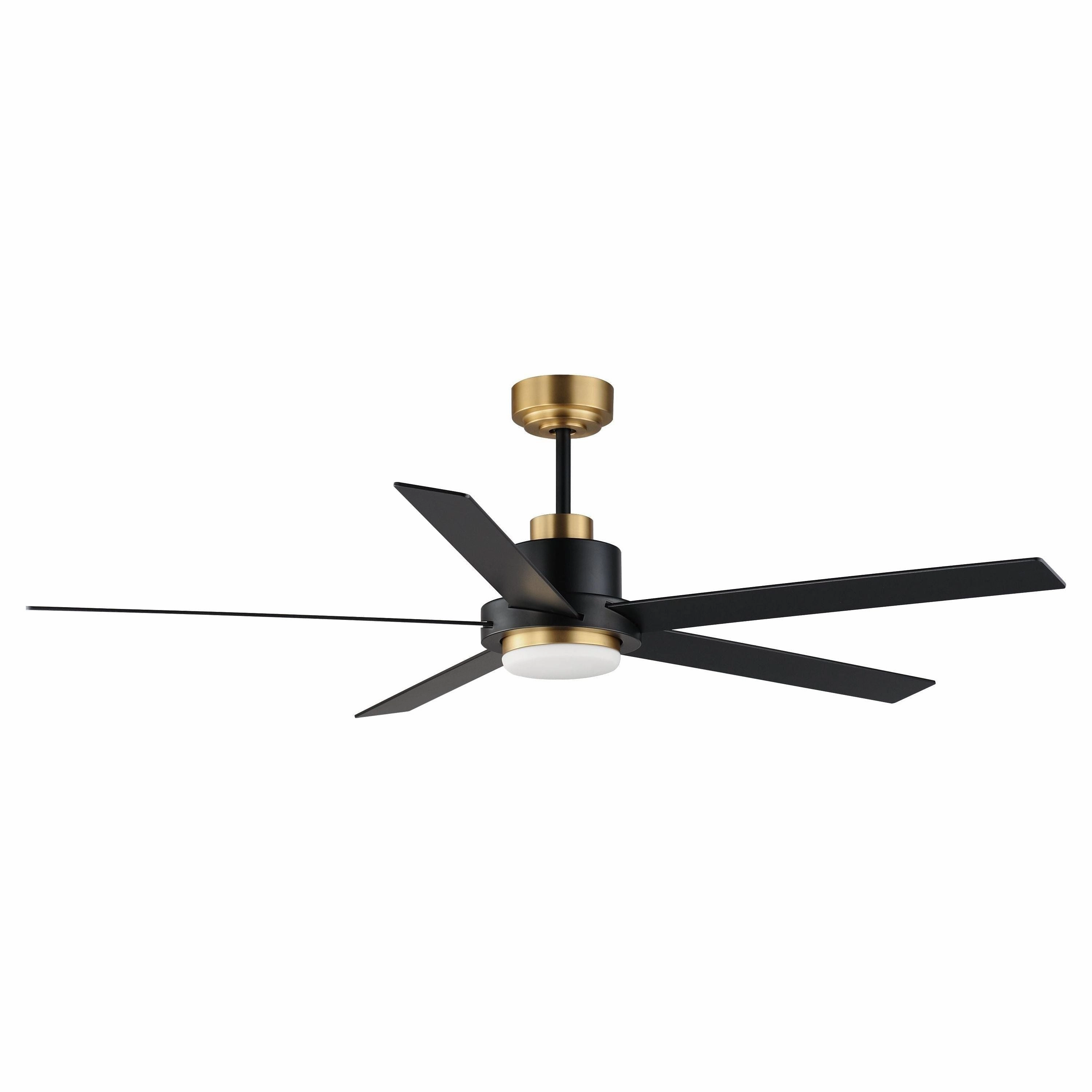 Daisy 60" 5-Blade Fan with LED Light Kit efficient ceiling fans for home cooling