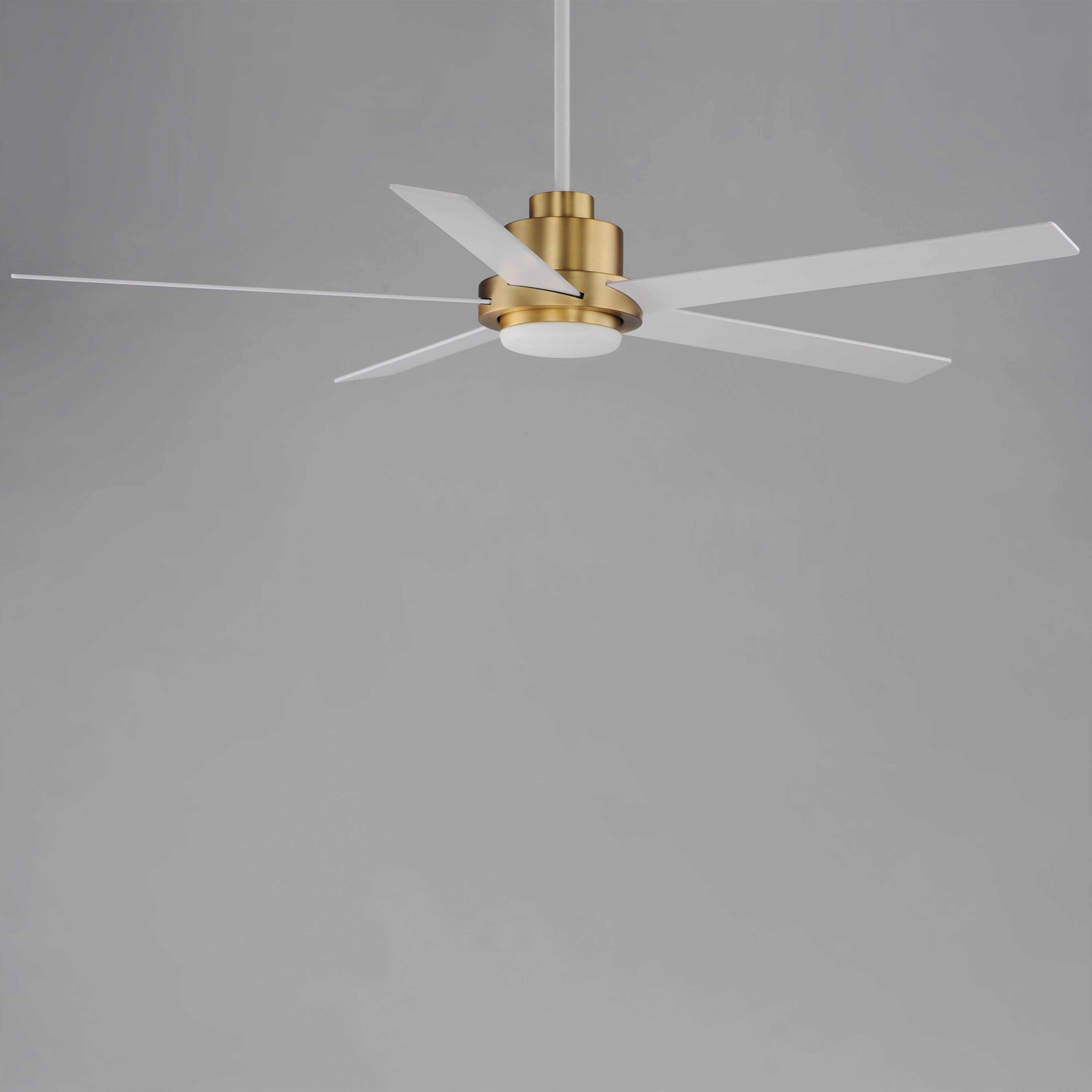 Daisy 60"Ceiling Fan Natural Aged Brass