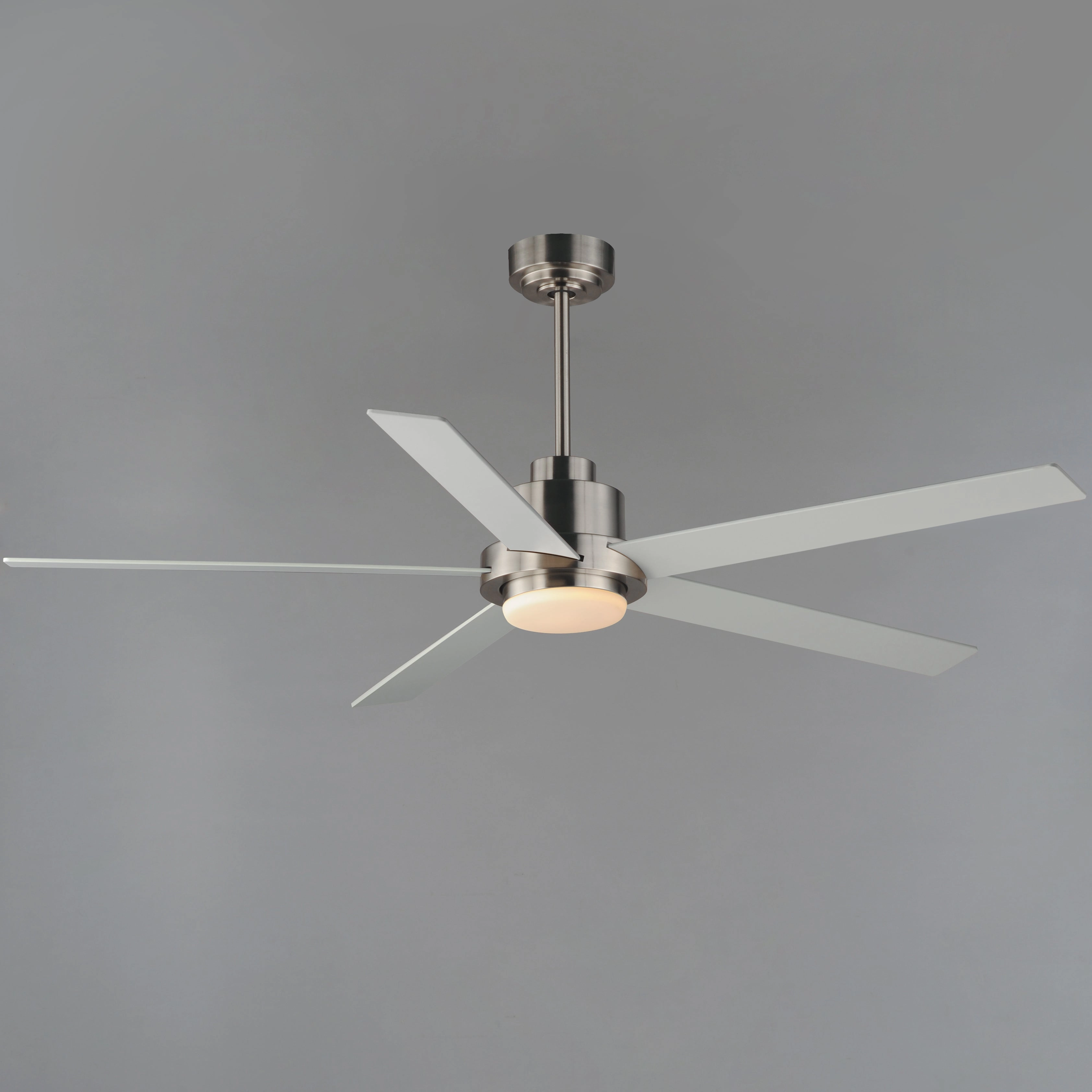 Daisy 60"Ceiling Fan Satin Nickel