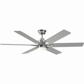 Dallam 60"Ceiling Fan Brushed Nickel compact medium fans for desks and counters