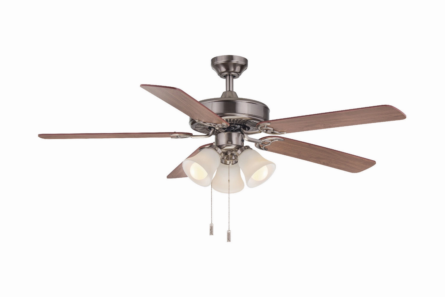 Dalton 52"Ceiling Fan Nickel mini handheld fan for personal travel use