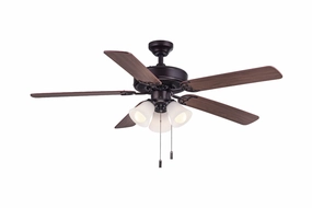 Dalton 52"Ceiling Fan Oiled Bronze modern medium fans for everyday cooling