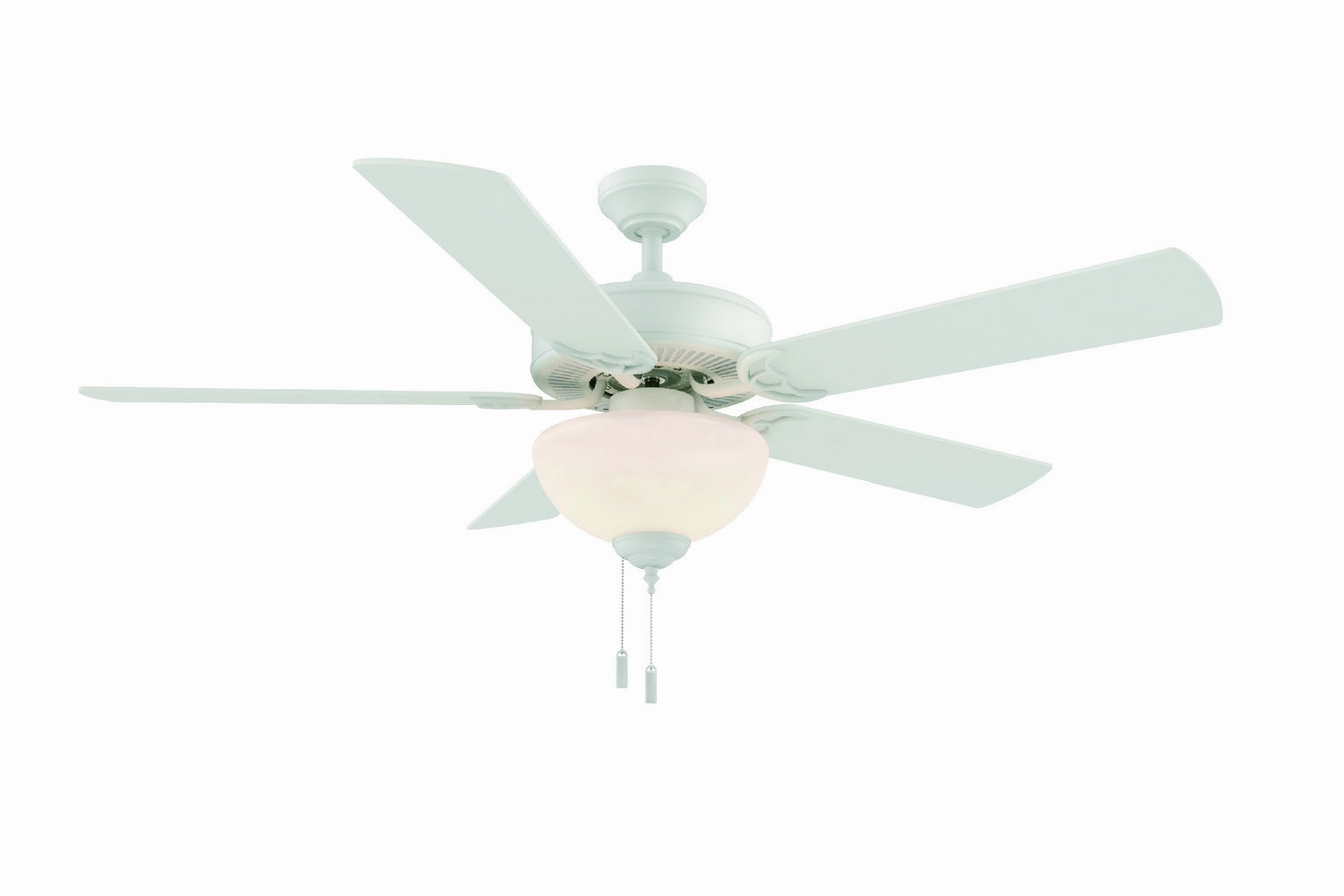 Dalton 52"Ceiling Fan White quiet medium fans for living room use