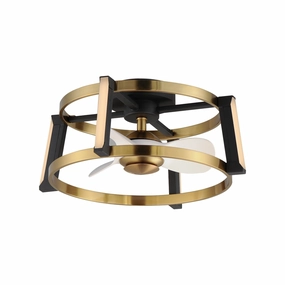 Darling 24" Wifi-Enabled LED Fandelight quiet ceiling fans with remote control