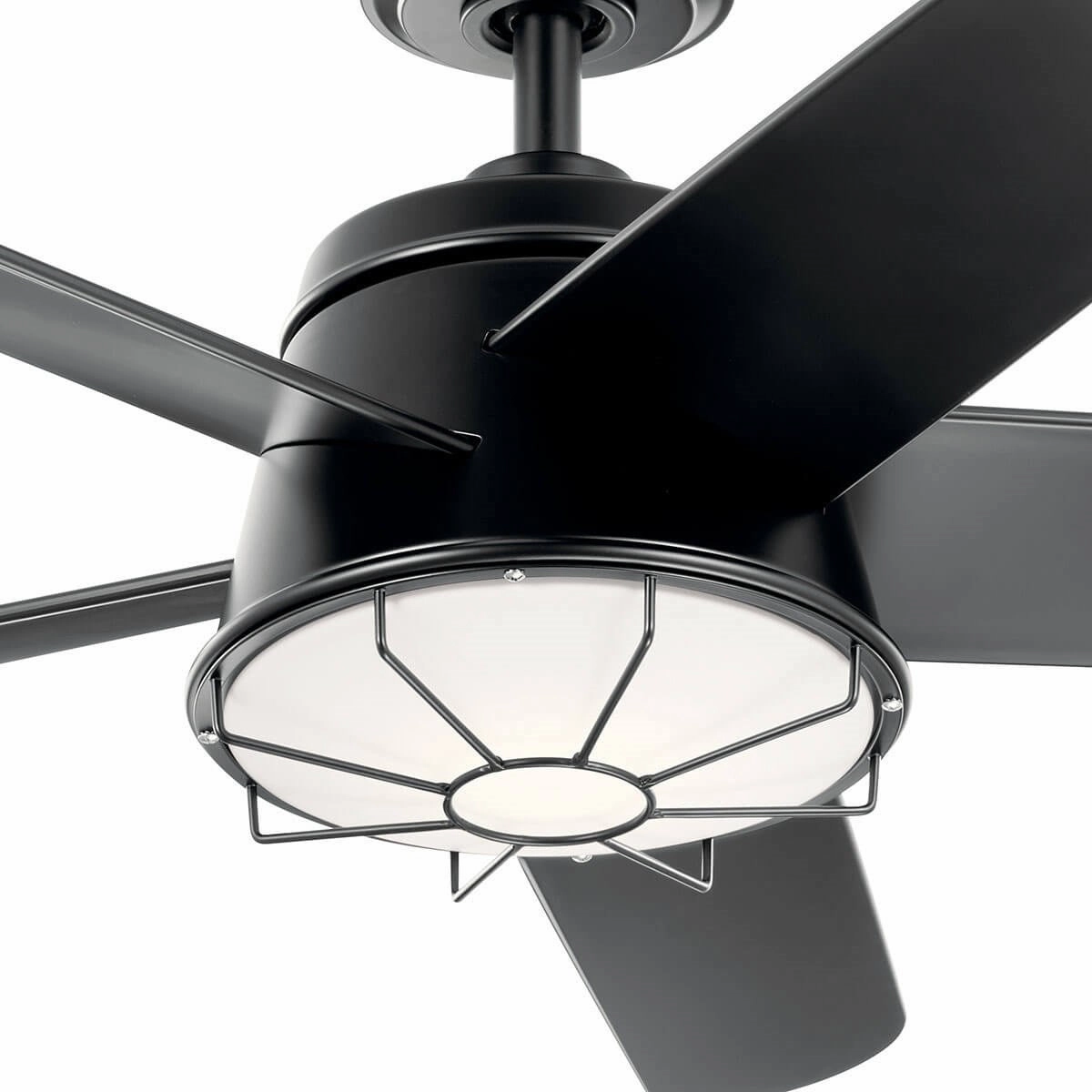 Daya 54"Ceiling Fan Satin Black