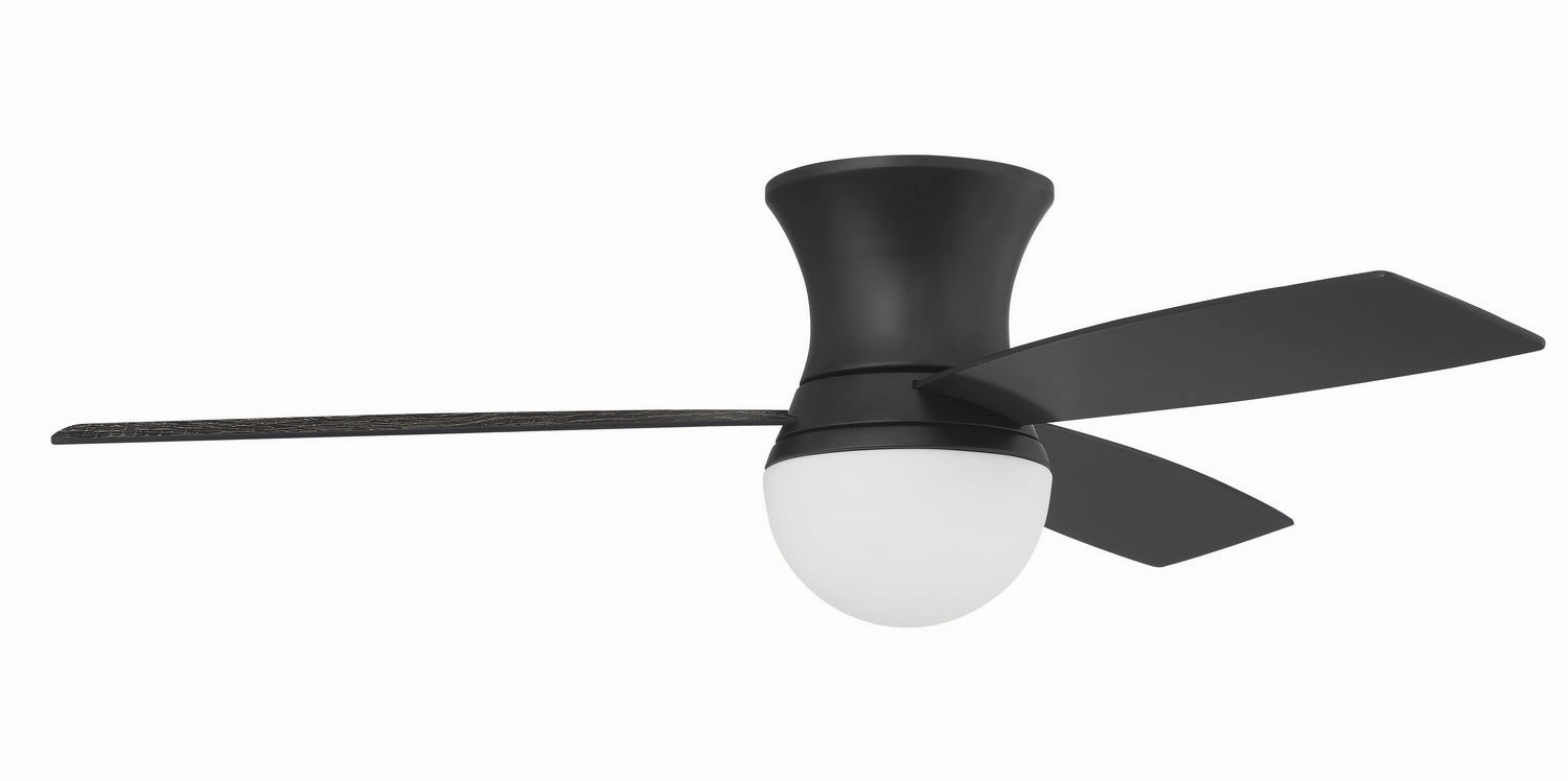 Daybreak 52"Ceiling Fan Flat Black home cooling fans in medium size