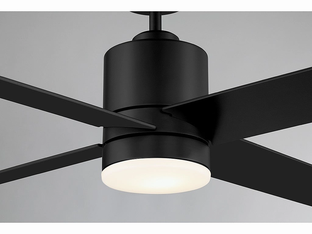 Dayton 52" Ceiling Fan Matte Black