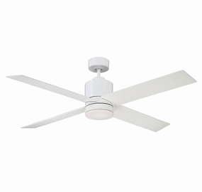 Dayton 52" Ceiling Fan White compact medium fans for desks and counters