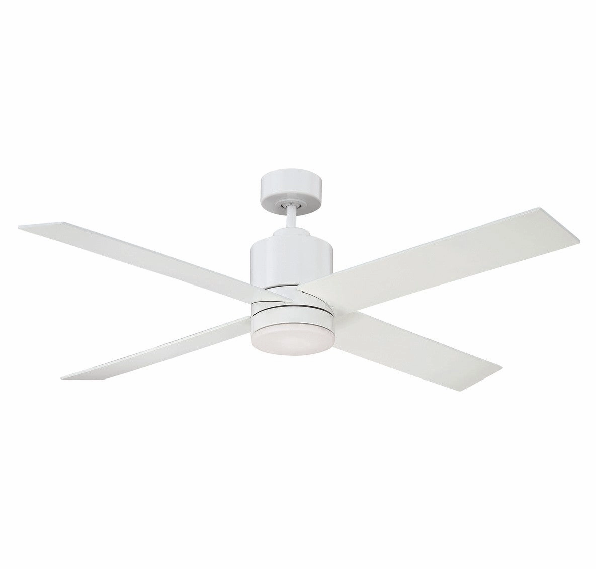 Dayton 52" Ceiling Fan White compact medium fans for desks and counters