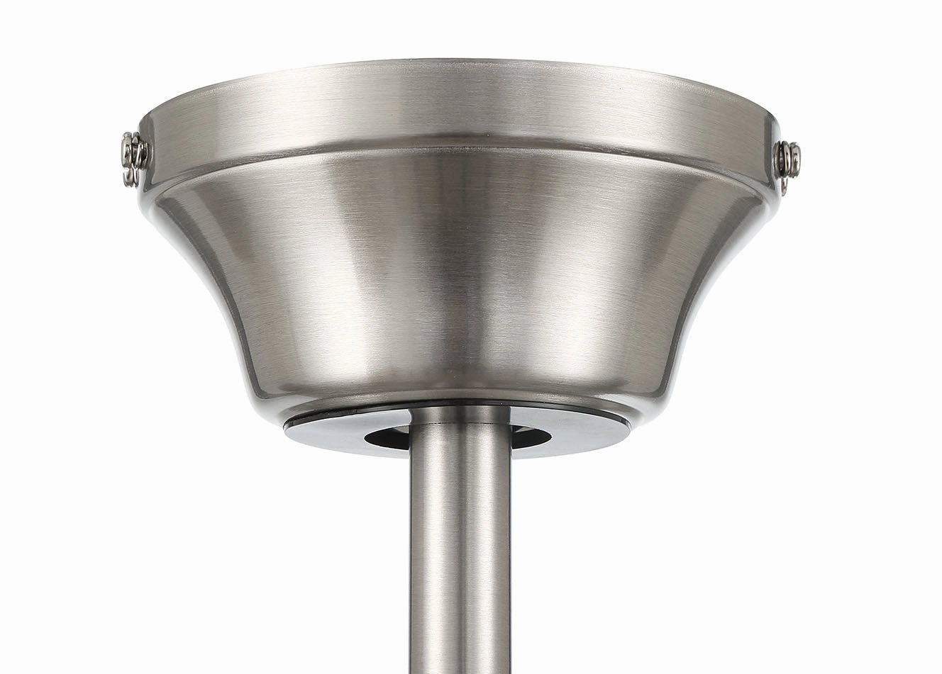 Decorator's Choice Bowl Light Kit 52"Ceiling Fan Brushed Polished Nickel