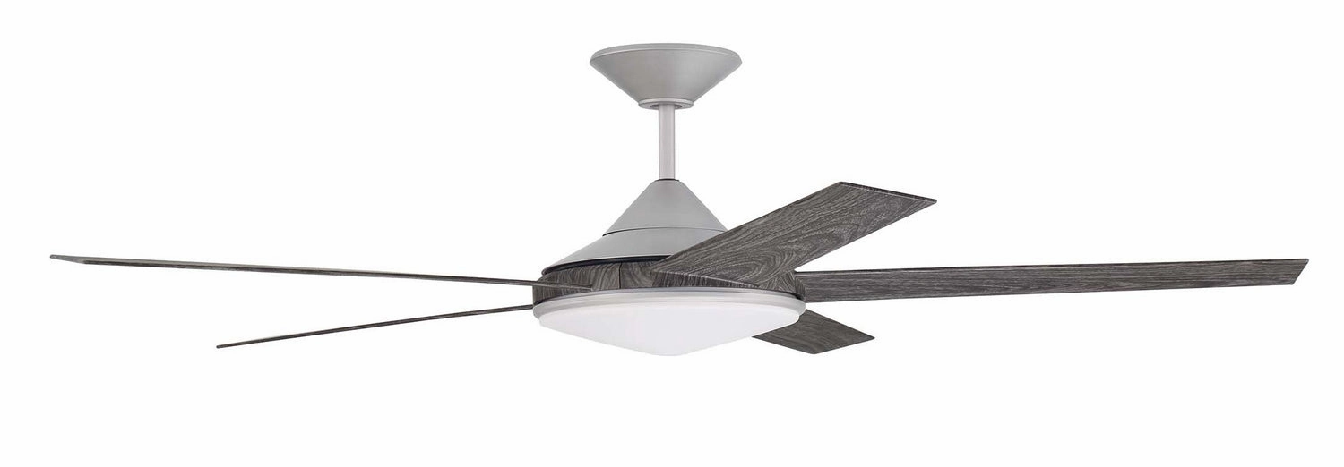 Delaney 60"Ceiling Fan Painted Nickel versatile medium fans for any space