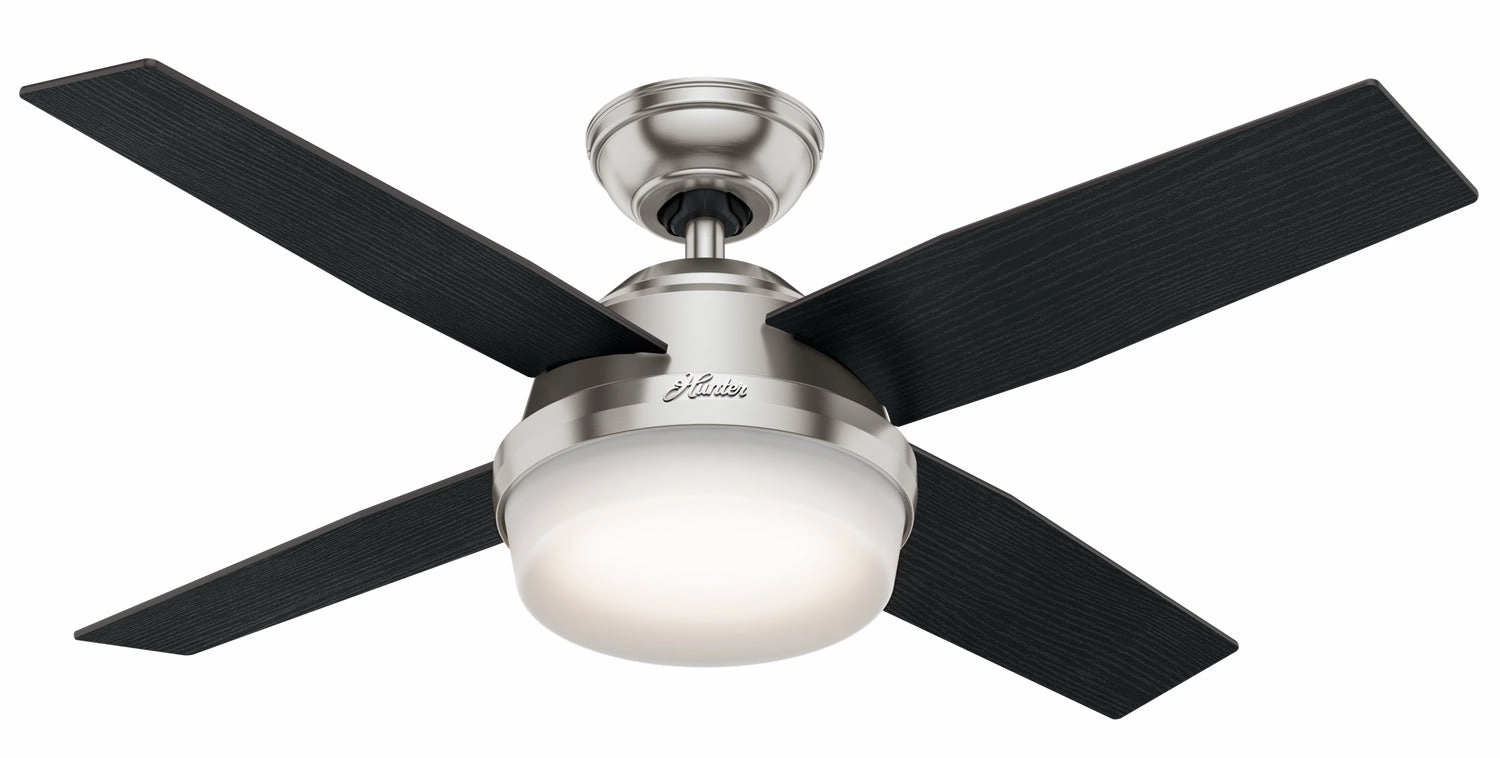 Dempsey 44"Ceiling Fan Brushed Nickel