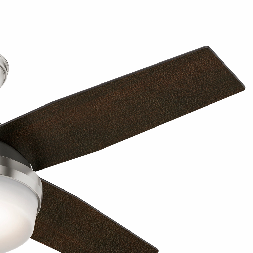 Dempsey 44"Ceiling Fan Brushed Nickel