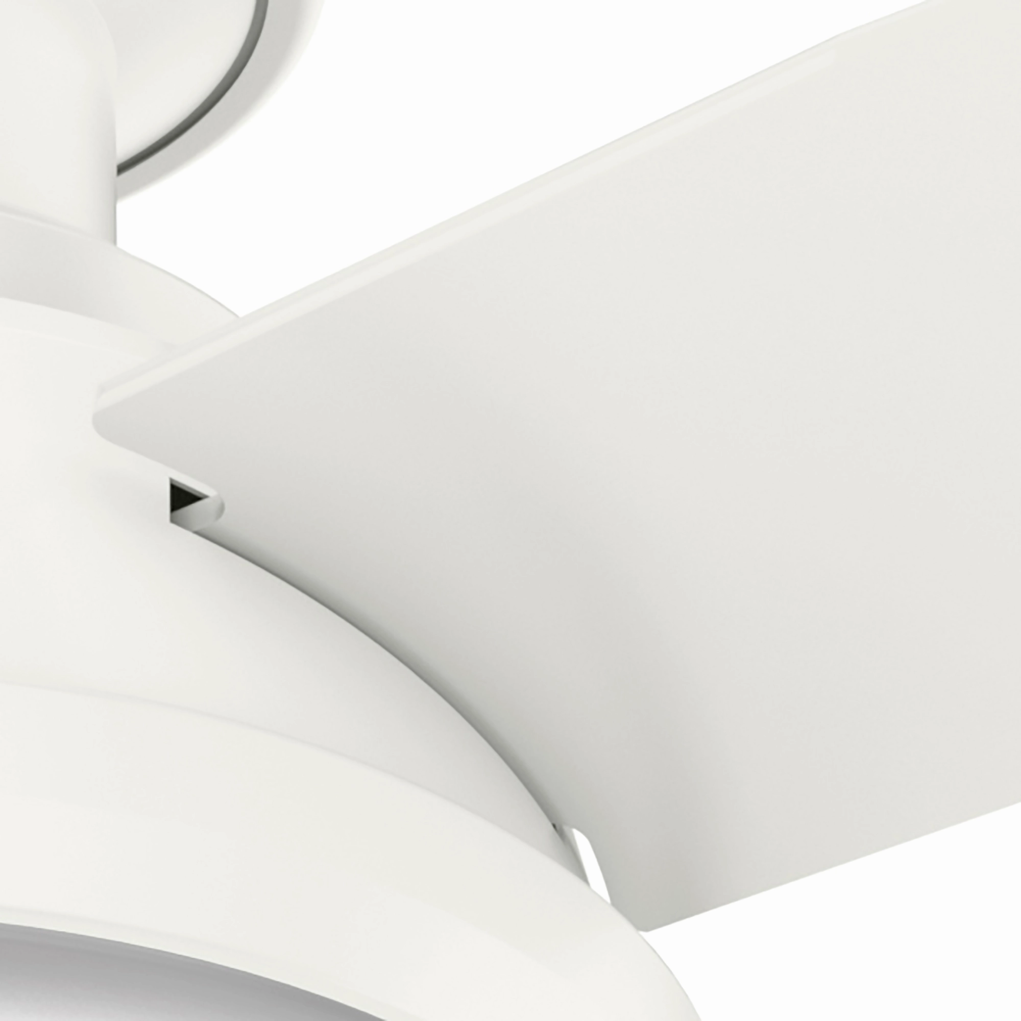 Dempsey 44"Ceiling Fan Fresh White
