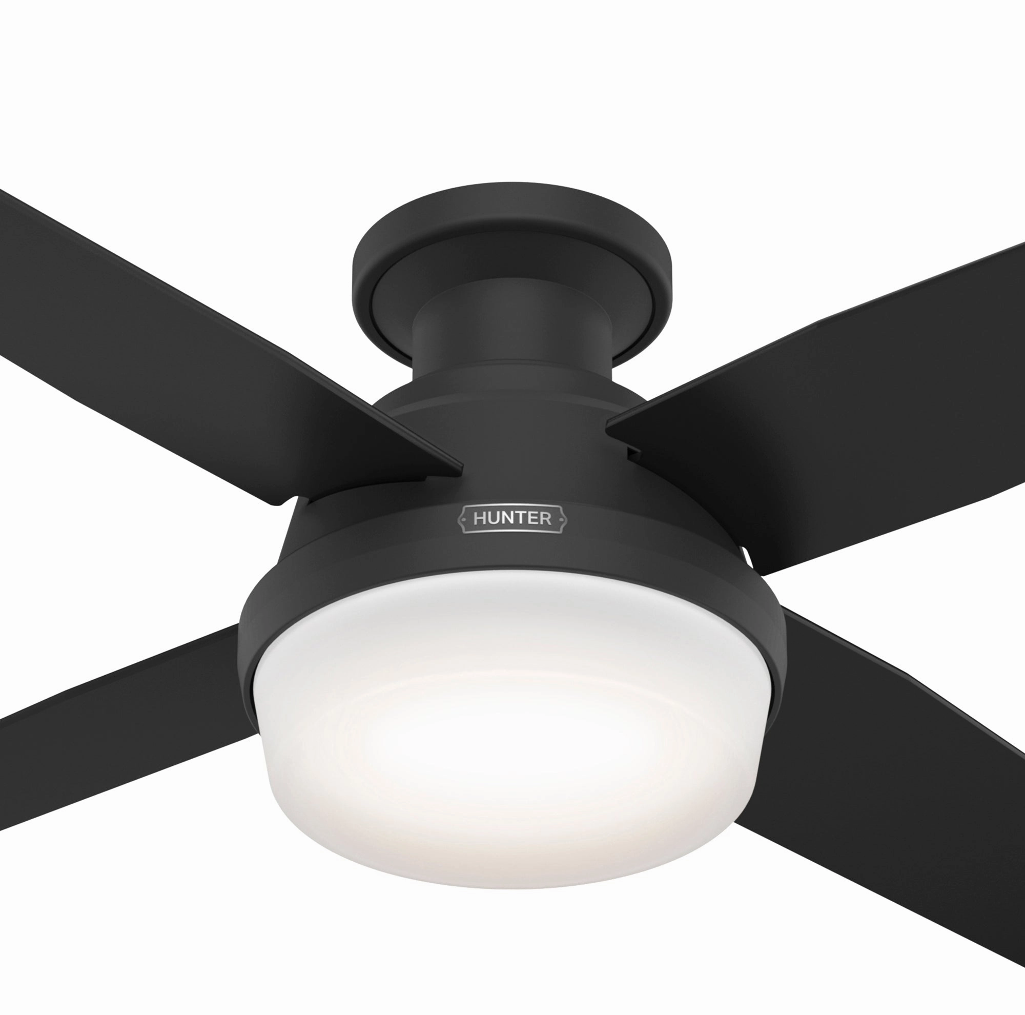 Dempsey 44"Ceiling Fan Matte Black