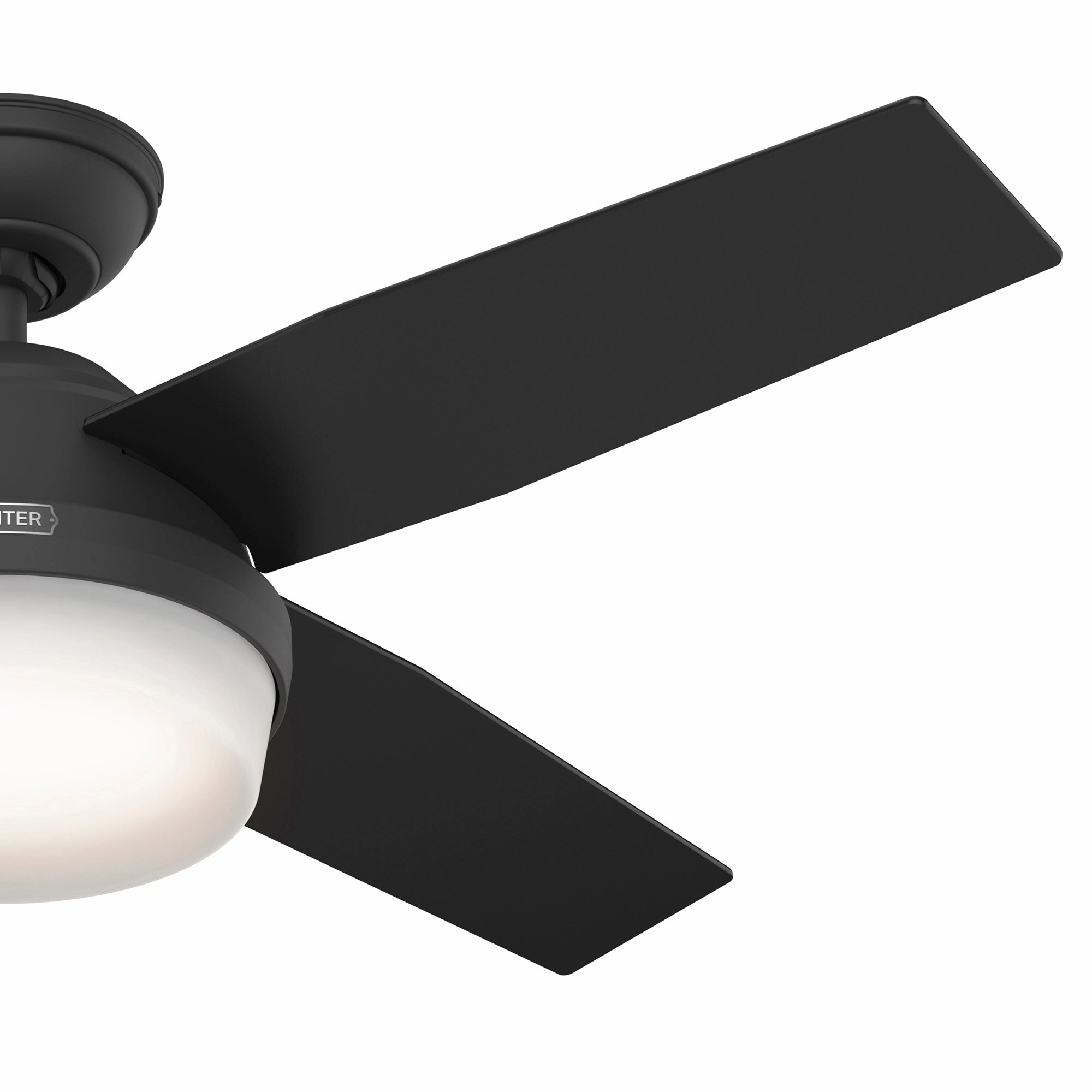 Dempsey 44"Ceiling Fan Matte Black