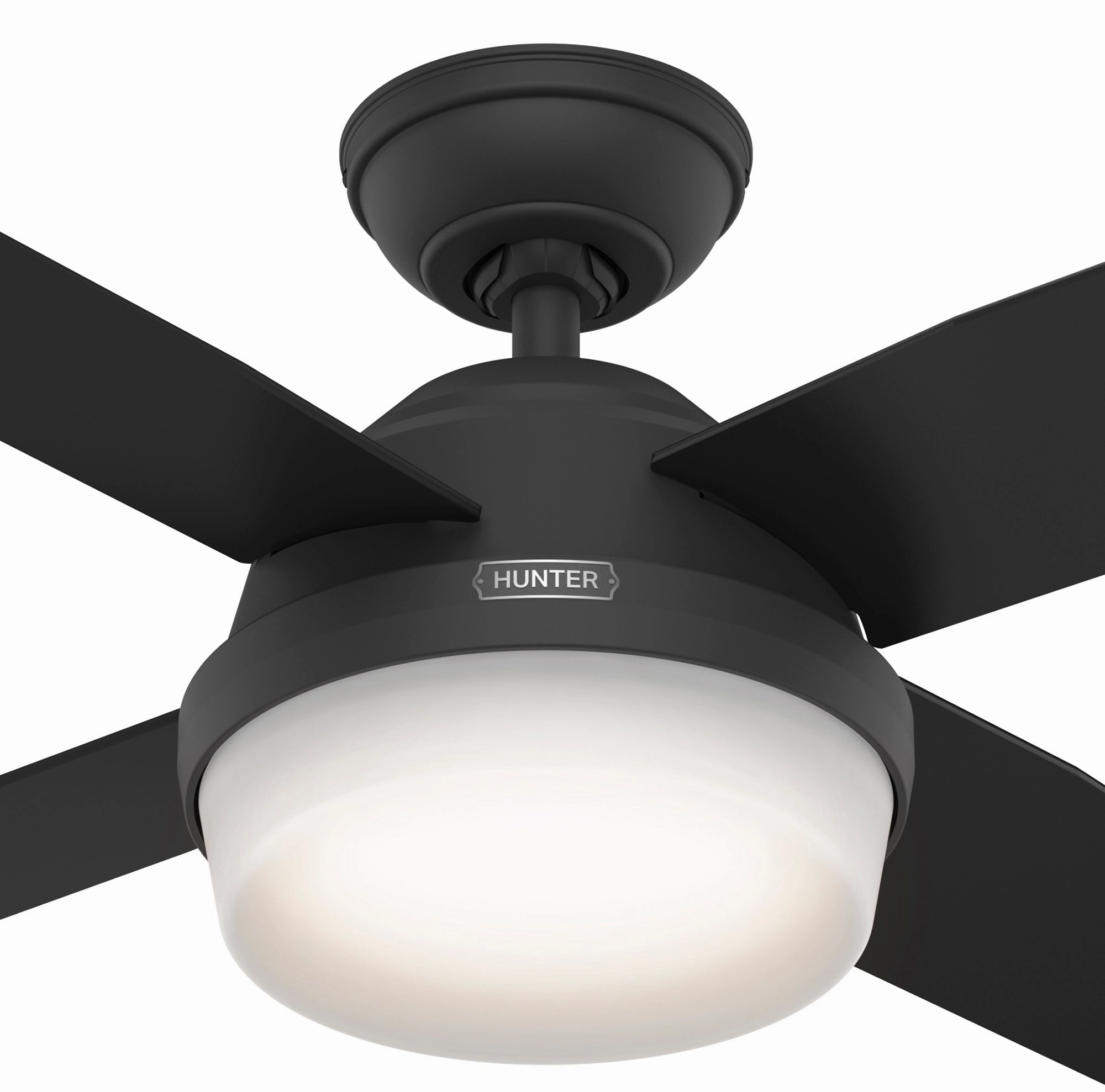 Dempsey 44"Ceiling Fan Matte Black