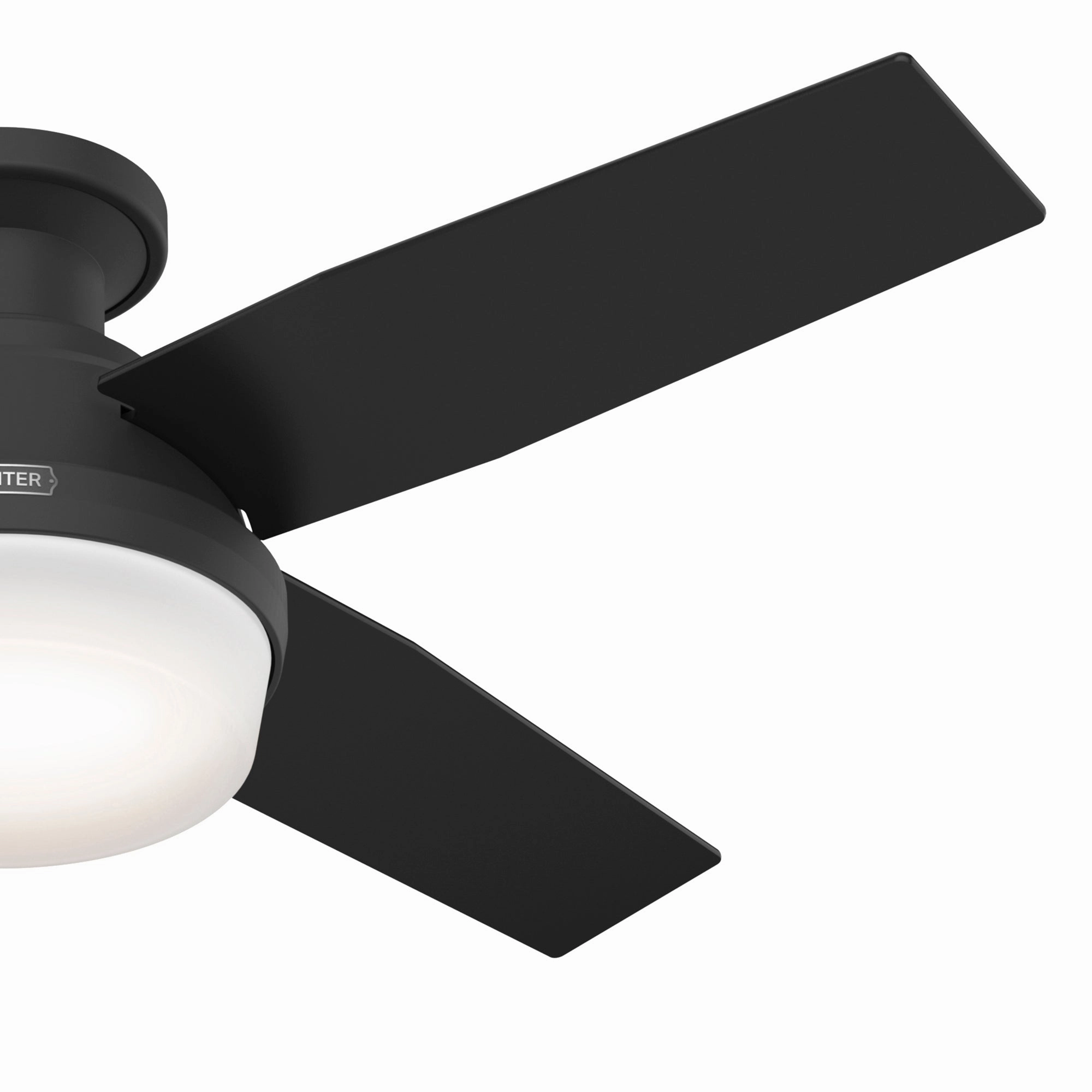 Dempsey 44"Ceiling Fan Matte Black