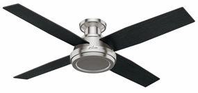Dempsey 52"Ceiling Fan Brushed Nickel mini handheld fan for personal travel use