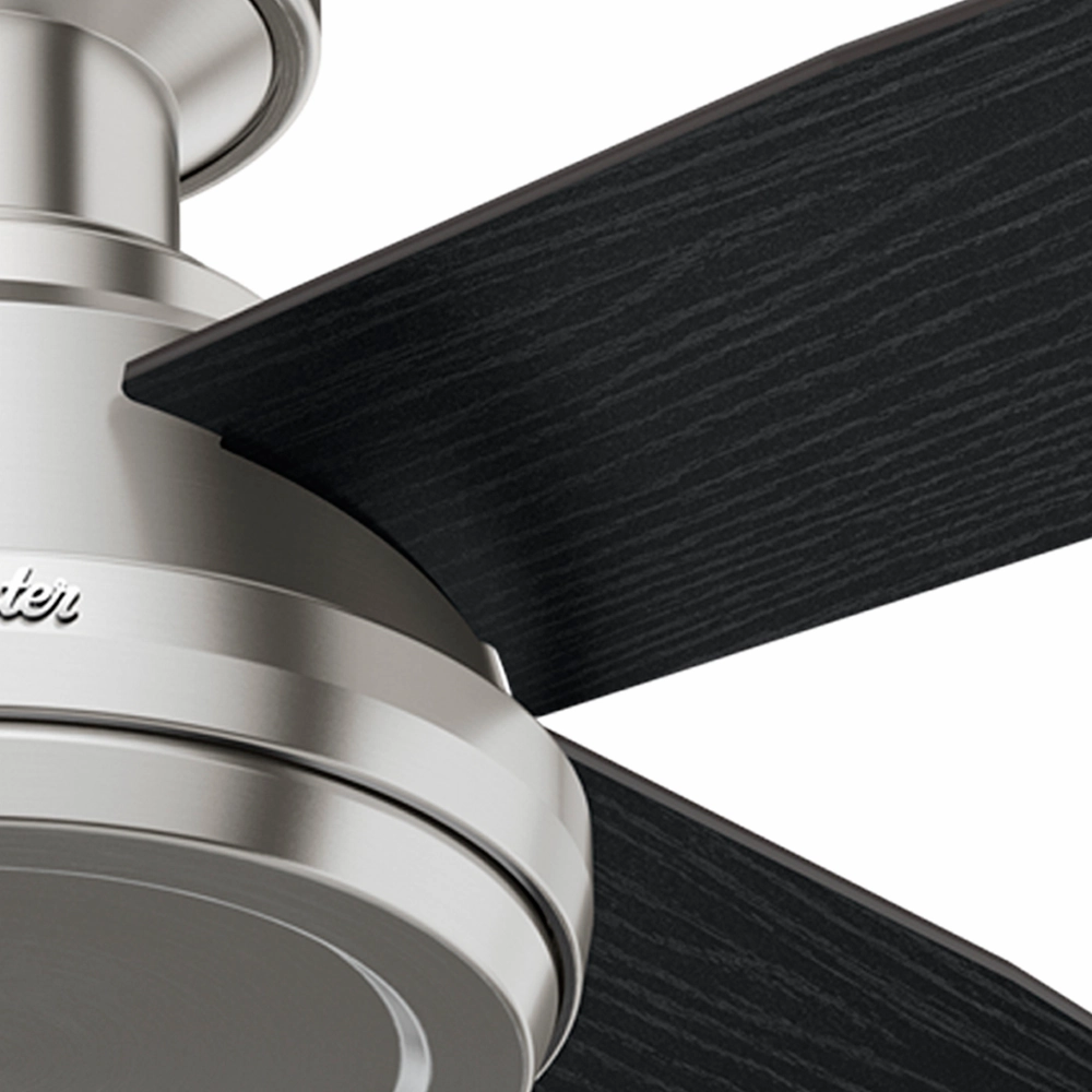Dempsey 52"Ceiling Fan Brushed Nickel