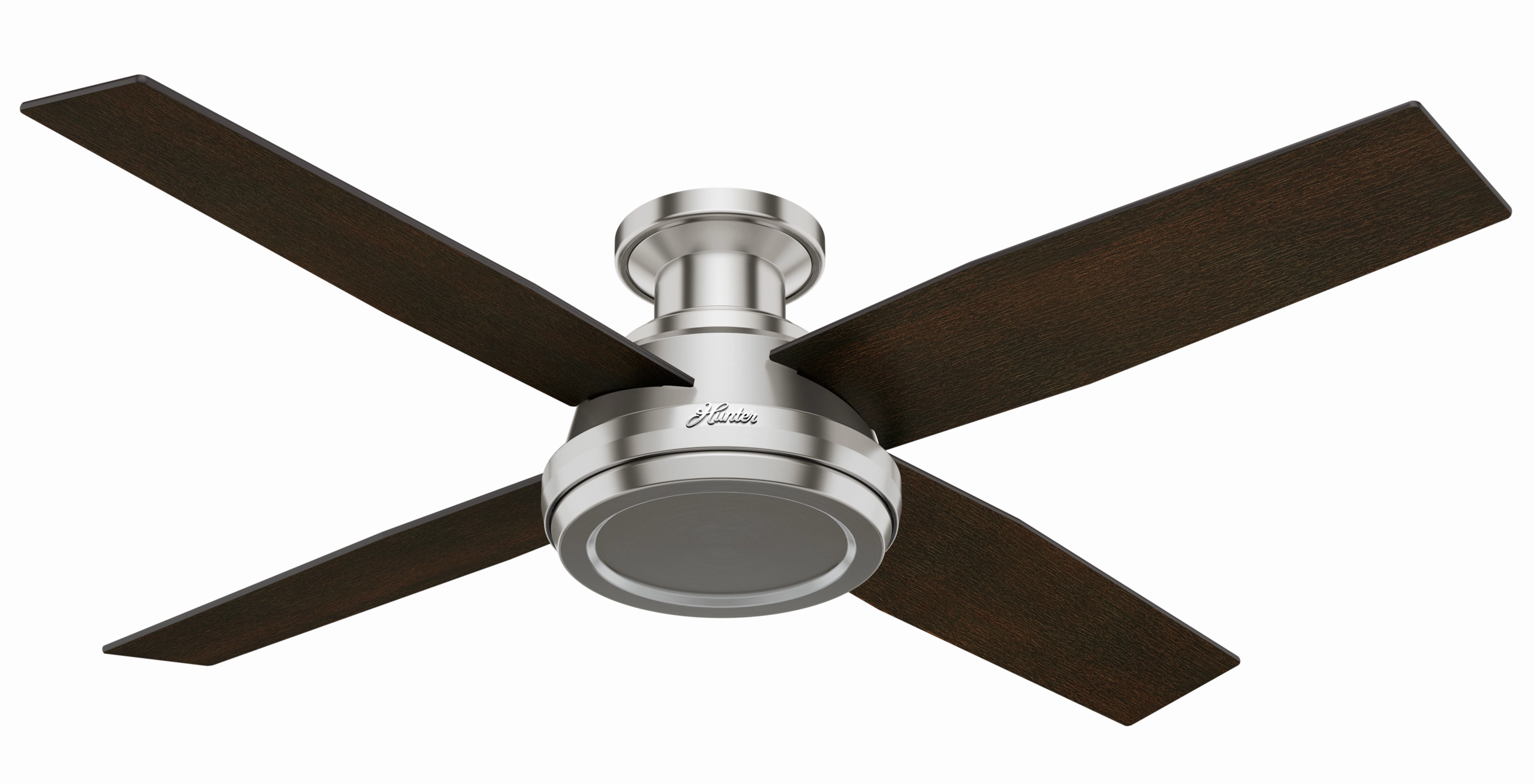 Dempsey 52"Ceiling Fan Brushed Nickel