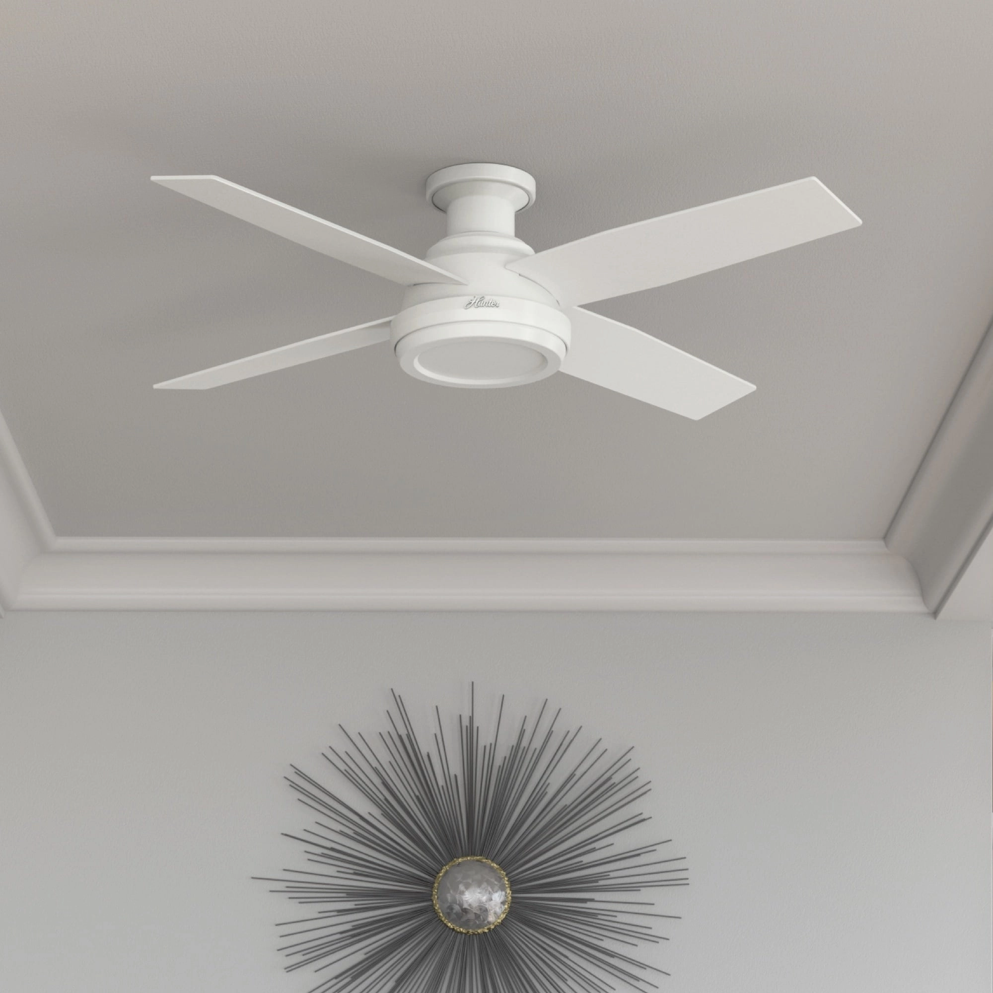 Dempsey 52"Ceiling Fan Fresh White