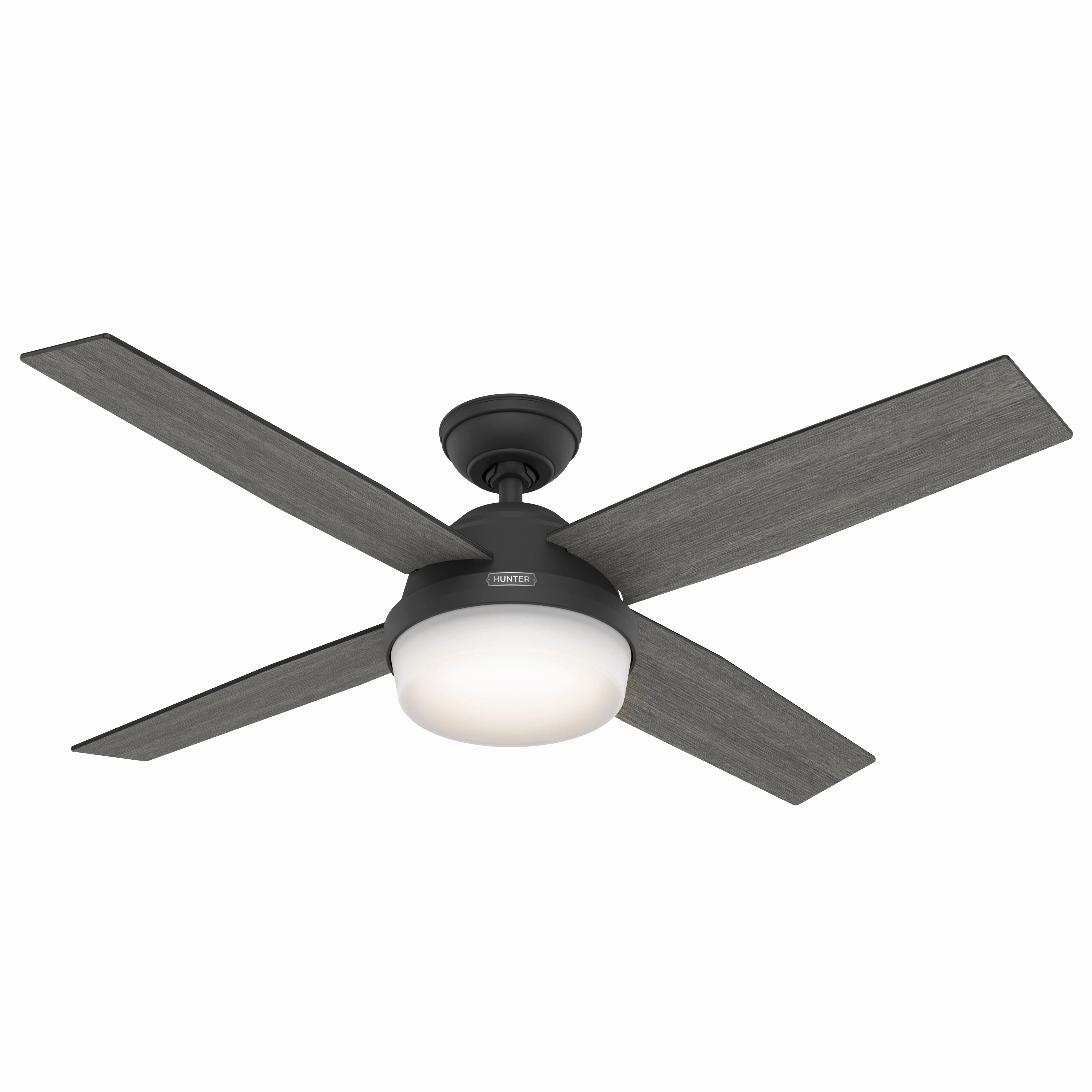 Dempsey 52"Ceiling Fan Matte Black