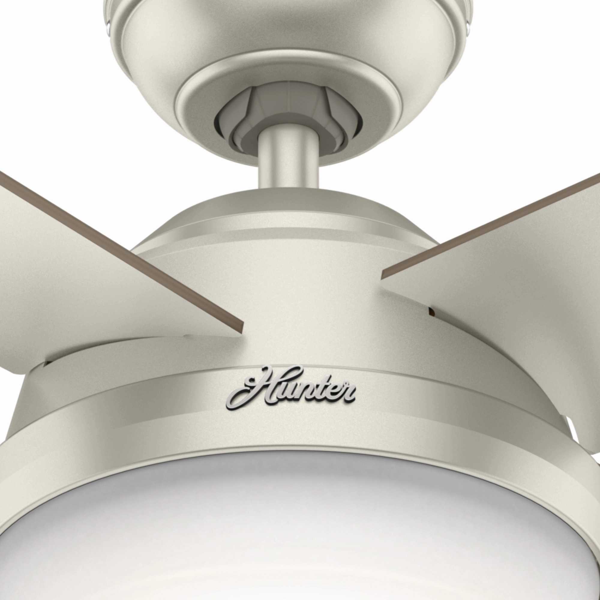 Dempsey 52"Ceiling Fan Matte Nickel