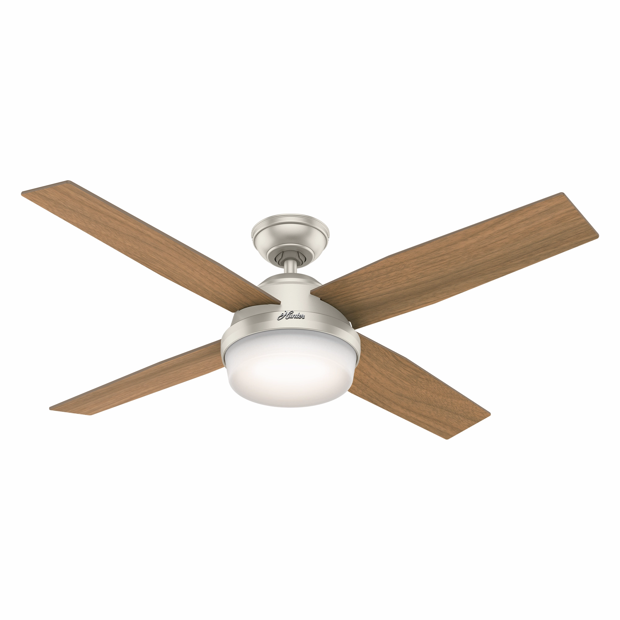 Dempsey 52"Ceiling Fan Matte Nickel