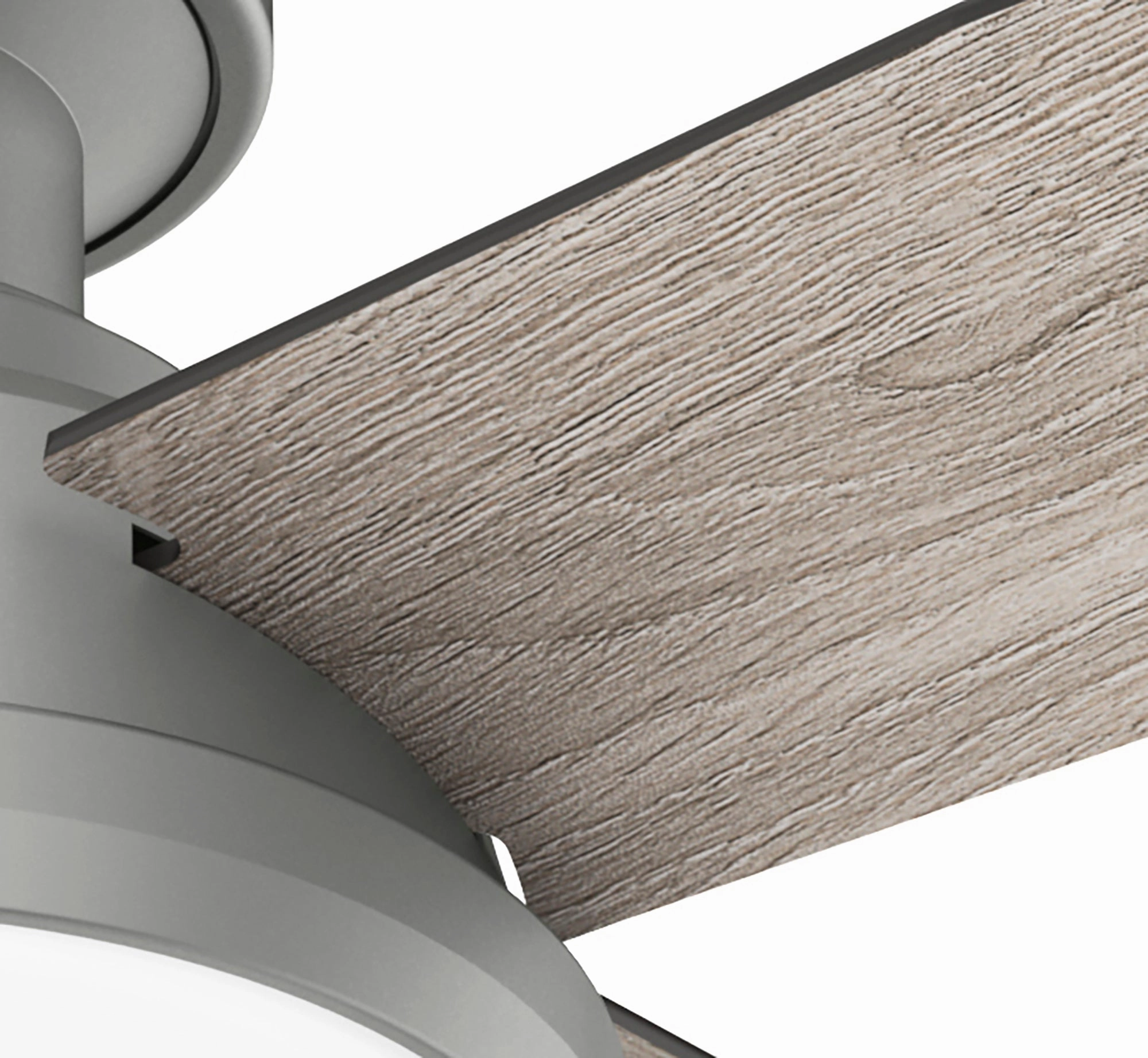 Dempsey 52"Ceiling Fan Matte Silver