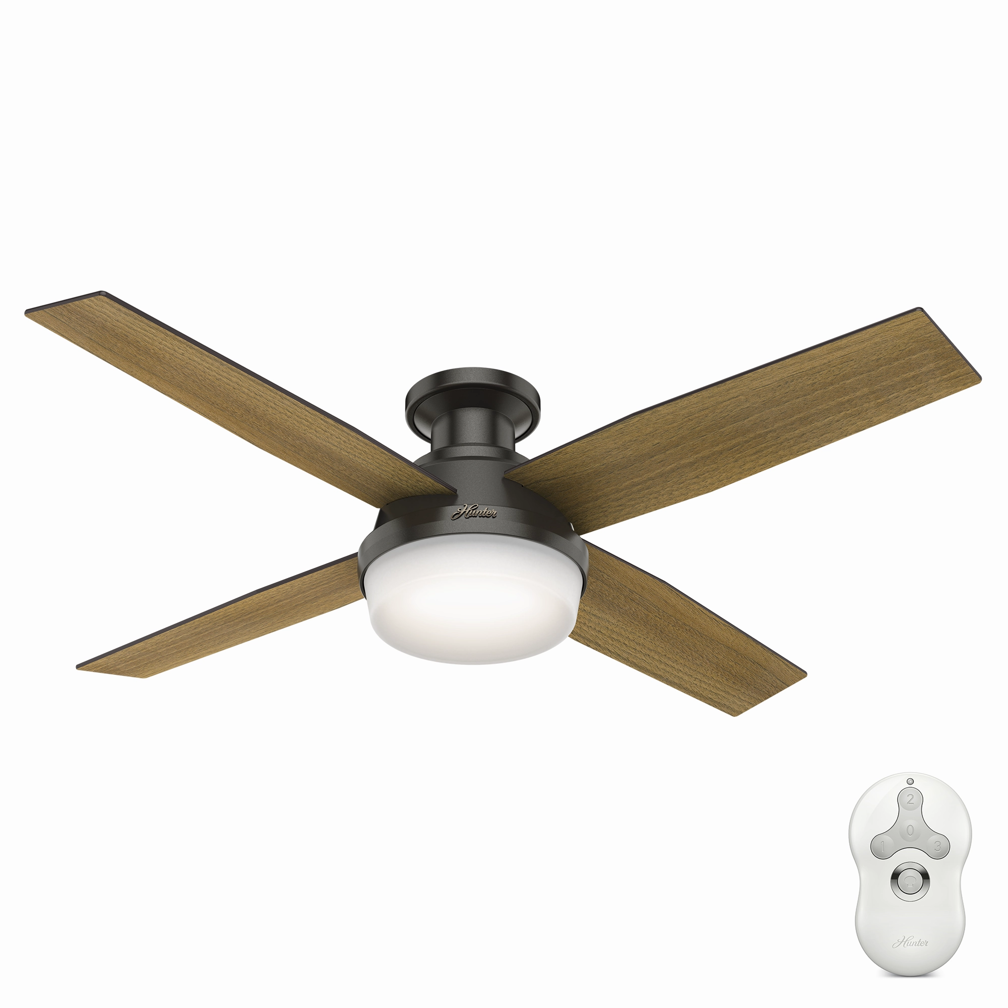 Dempsey 52"Ceiling Fan Noble Bronze